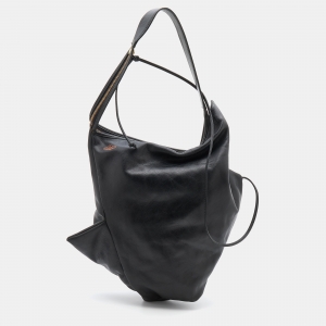Vivienne Westwood Black Leather Shoulder Bag