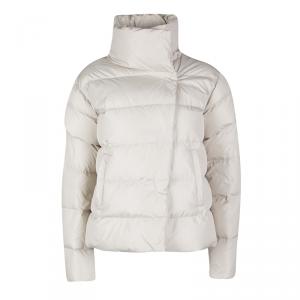 Weekend Max Mara Beige Quilted Puffer Jacket S