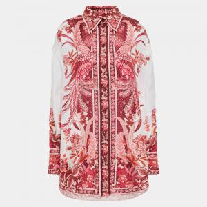 Pre Owned Zimmermann Silk Long Sleeved Top 1