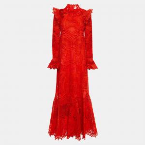 Pre Owned Zimmermann Silk Maxi Dress 0