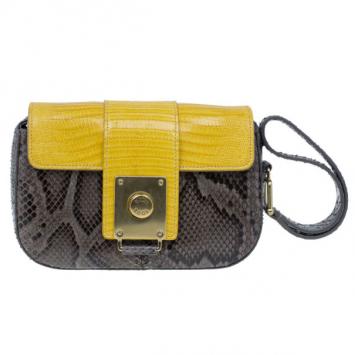 Tod's Alligator and python pouch
