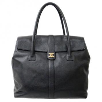 Chanel Black Caviar Satchel