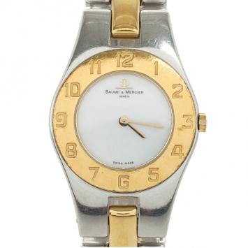 Baume & Mercier Linea Stainless Steel Womens Wristwatch 24 MM