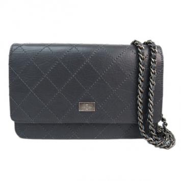 Chanel Black Calkskin WOC Shoulder Bag