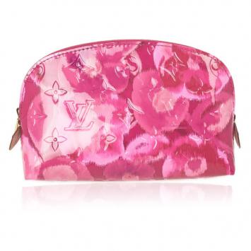 Louis Vuitton Monogram Rose Indien Vernis Ikat Cosmetic pouch