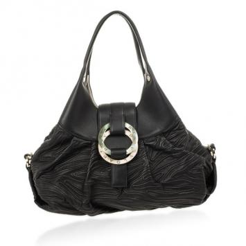 Bvlgari Black Chandra Shoulder Bag