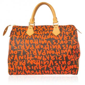 Louis Vuitton Stephen Sprouse Orange Graffiti Speedy 30