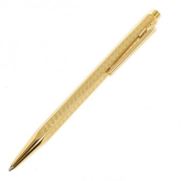 Pre Owned Caran D'Ache Gold Plated Ballpoint Pen