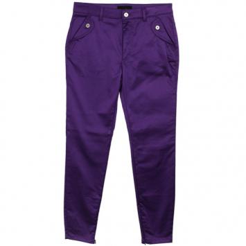 D&G Purple Satin Jeans L