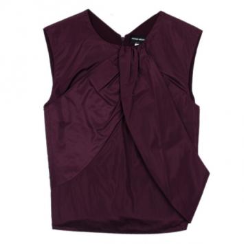 Giorgio Armani Pure Silk Layered Top L