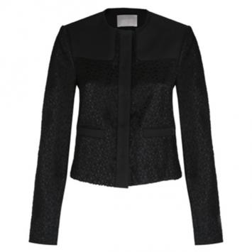 Jason Wu Black Cropped Jacket S