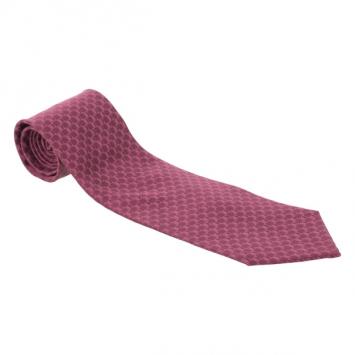 Pre Owned Christian Dior Pink Silk Tie