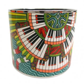 Hermes Mega Multicolor Printed Bangle 20CM