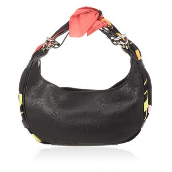 Givenchy Black Leather Hobo
