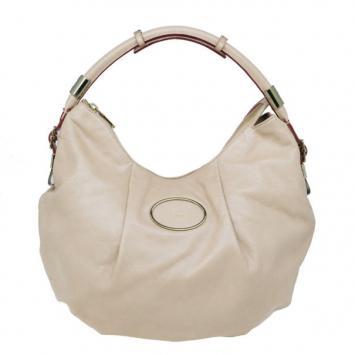 Chloe Gold Leather Large Ethel Hobo