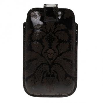 Alexander McQueen Black Patent iPhone Case