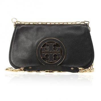 Tory Burch Amanda Logo Clutch
