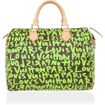 Louis Vuitton Stephen Sprouse Lime Green Graffiti Speedy 30