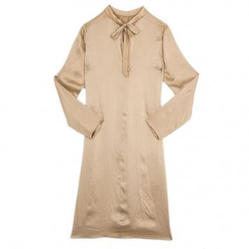 Chloe Long Sleeved Silk Dress L
