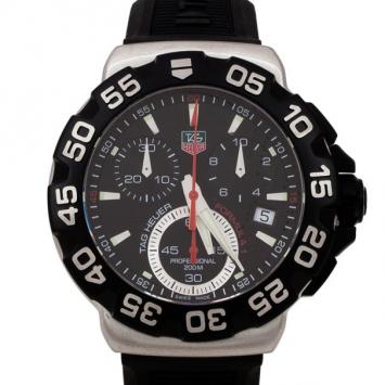 Tag Heuer Formula1 SS Rubber Chronograph Unisex Wristwatch 40MM