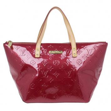 Louis Vuitton Red Monogram Vernis Bellevue PM