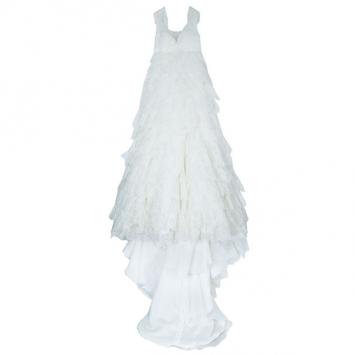 Elie Saab Dentelle Lace Wedding Dress M