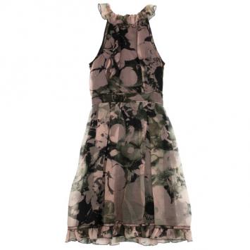 D&G Silk Floral Print Dress S