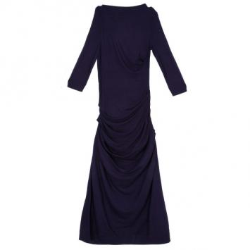 Vivienne Westwood Purple Draped Dress S