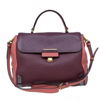 Marc by Marc Jacobs Colorblock Leather Sheltered Island Satchel