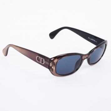 Christian Dior Brown & Gold Katia Women Sunglasses