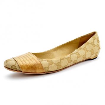 Gucci Guccissima Ballet Flats Size 39.5