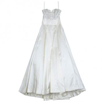 Reem Acra Floral Fabulous Embellished L