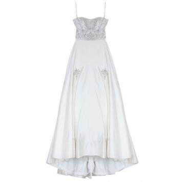 Reem Acra Embellished Flare Wedding Dress XL