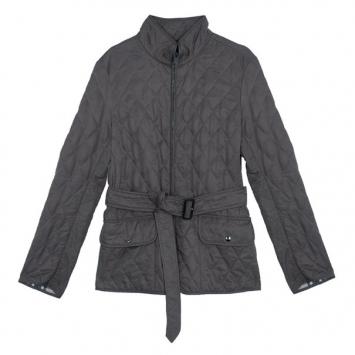Burberry Mid-Length Diamond Quilted Jacket M