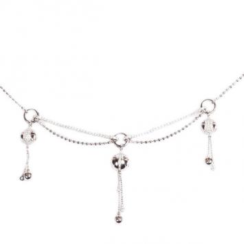 Gucci Diamond 18K White Gold Pendant Necklace