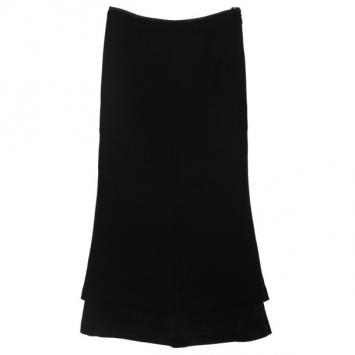 Christian Lacroix Vintage Bazaar Black Layer Skirt M