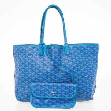 Goyard Light Blue Saint Louis PM Bag