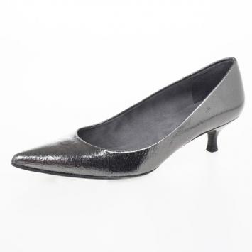 Stuart Weitzman Metallic Pointed Toe Low Heel Pumps Size 39
