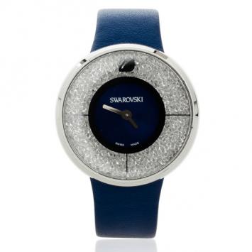 Swarovski Crystalline SS Fabric Womens Wristwatch 40 MM
