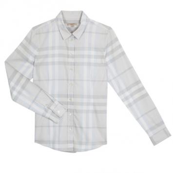 Pre Owned Burberry Brit 'Niall' Check Sport Shirt M