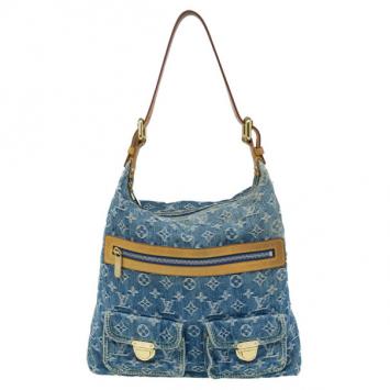 Louis Vuitton Blue Monogram Denim Baggy GM