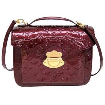 Louis Vuitton Amarante Monogram Vernis Romaine Satchel