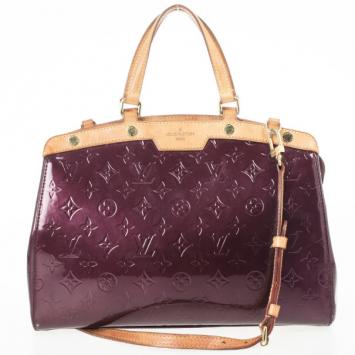 Louis Vuitton Rouge Fauviste Monogram Vernis Brea MM