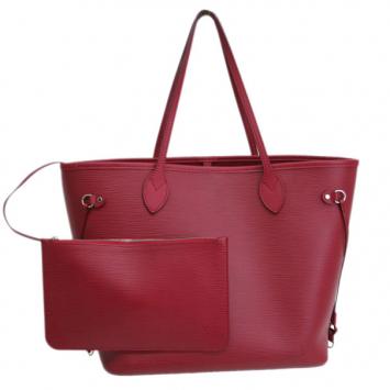 Louis Vuitton Red Epi Leather Neverfull MM