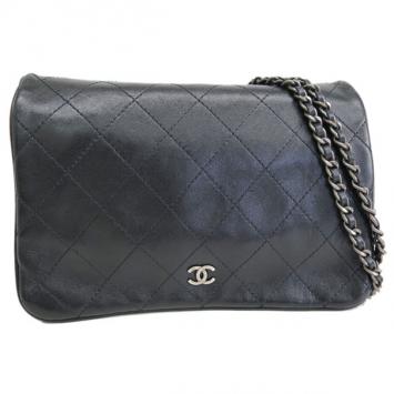 Chanel Black Lambskin Wallet on Chain WOC Shoulder Bag