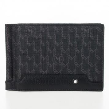 Pre Owned Mont Blanc Black Signature Business Card Holder