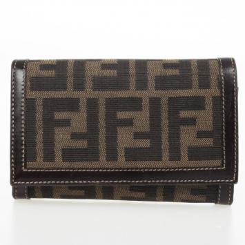 Fendi Zucca Flap Wallet