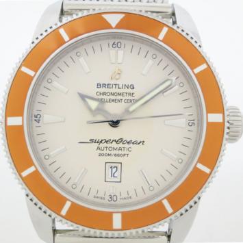 Pre Owned Breitling SuperOcean Heritage SS Mens Wristwatch 46 MM