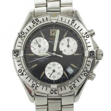 Pre Owned Breitling Colt Chronograph SS Mens Wristwatch 38 MM