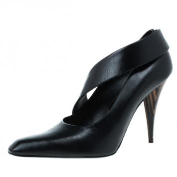 Stella McCartney Black Leather Jodie Pumps Size 36